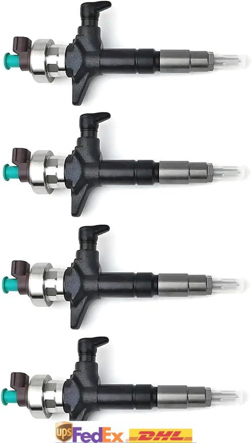 4X Fuel Injector 295050-2420 8-98317930-0 Fits for Isuzu Engine 4JJ1