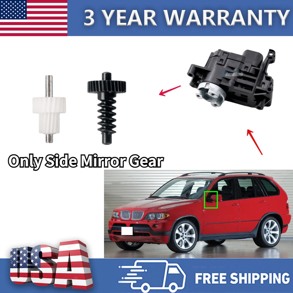 2x Folding Side Power Mirror Motor Gear Repair for Hyundai for Tucson 2021-2024