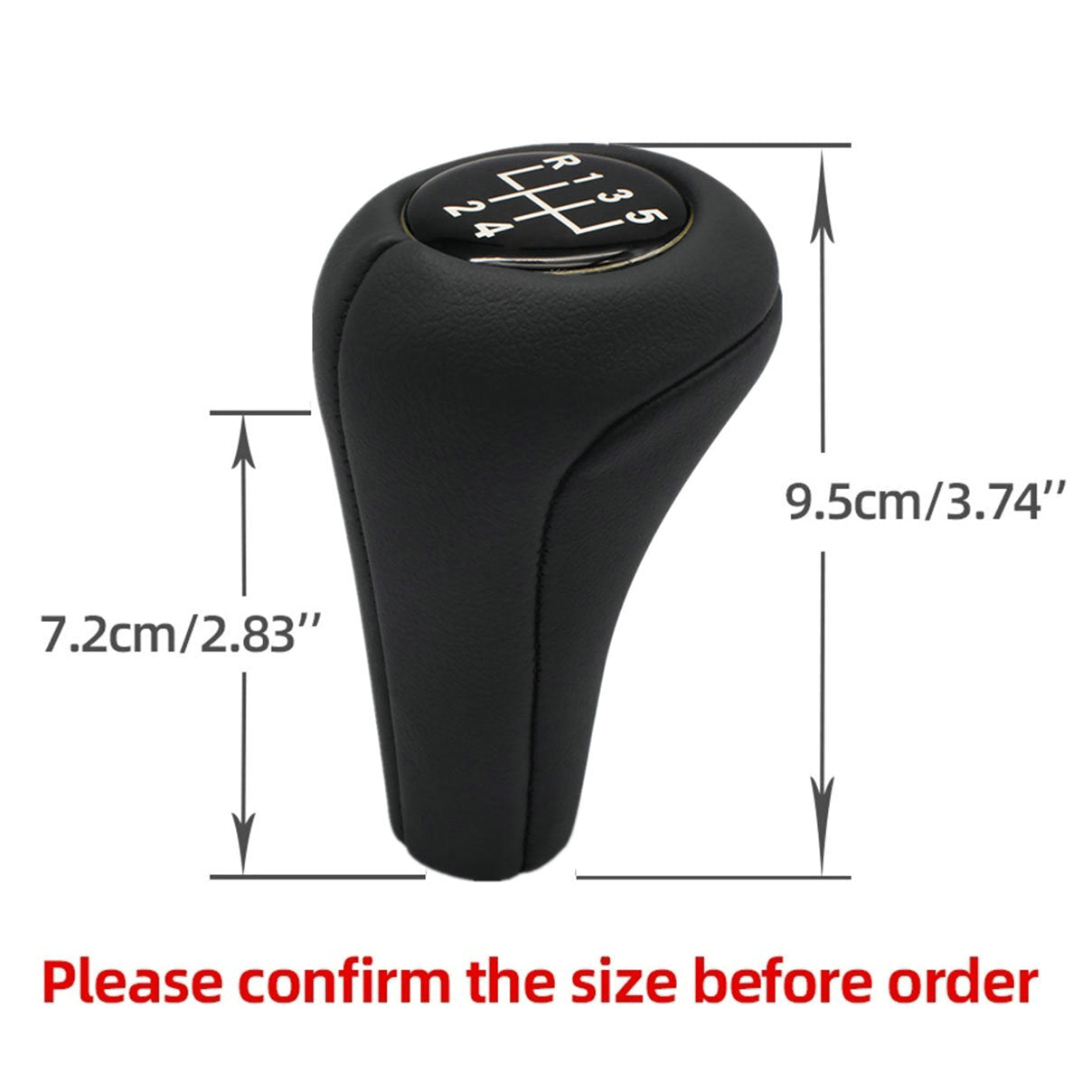 5 Speed Manual Gear Stick Shift Knob Shifter for BMW X6 M3 M5 M6 E21 E30 E36 E46