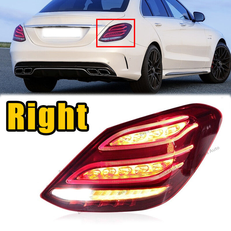 1Pcs Rear Taillight Assembly for Mercedes-Benz C-class W205 2015-2018 Right Side