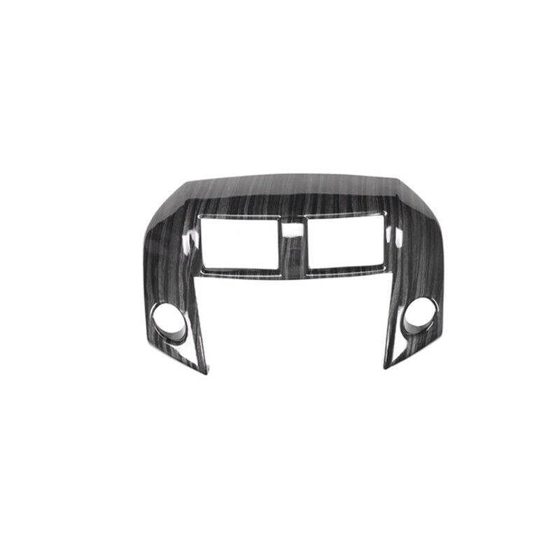 for Toyota RAV4 2006-2012 Black Wood Grain Center Console Navigation Frame Cover