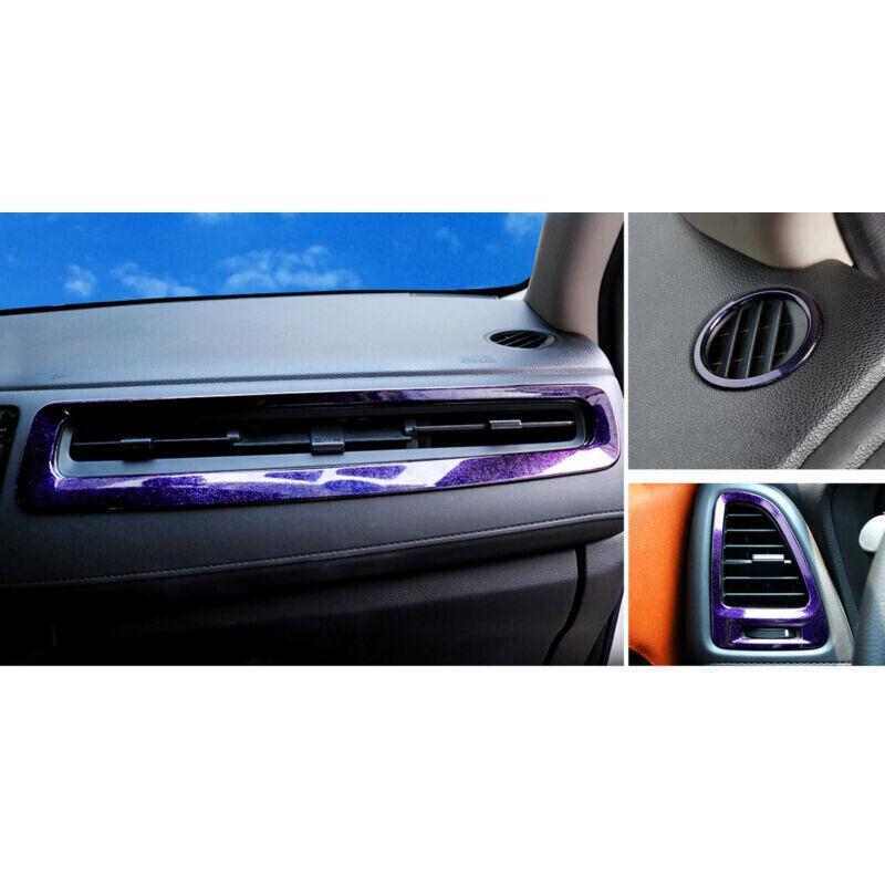 Starry Sky Dashboard Console Air Outlet Vent Trim for Honda HR-V Vezel 2016-2020