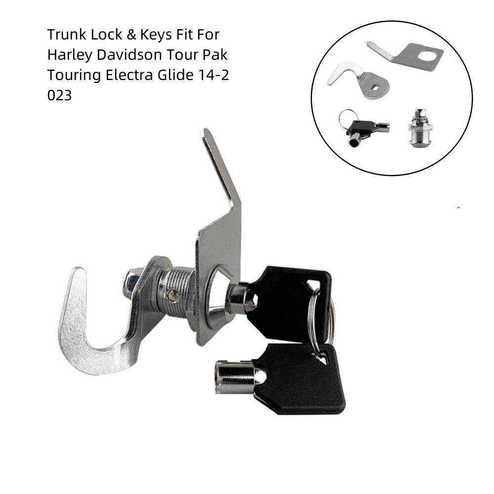 Keys Pack Trunk Lock for Harley Davidson Tour Pak Touring Electra Glide 1993-13