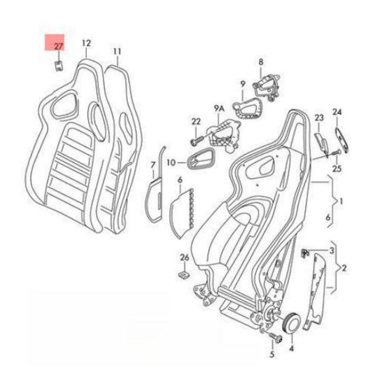 N10729701 x1 New for Volkswagen Part for Volkswagen [Year Unspecified]
