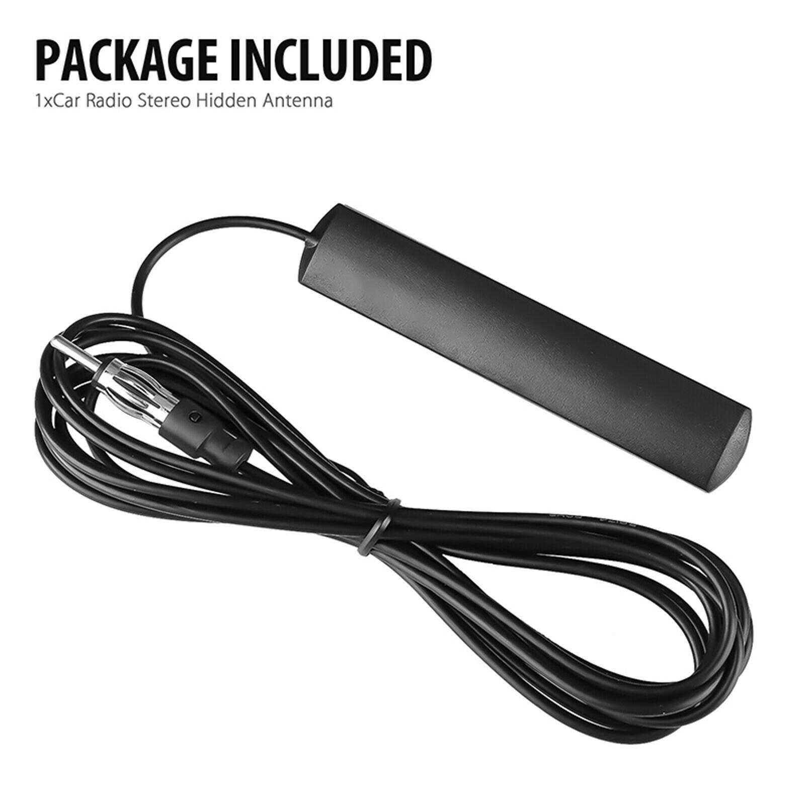 48~860MHZ Car AM/FM Radio Stereo Hidden Antenna For Motorcycles Cars Street Rods