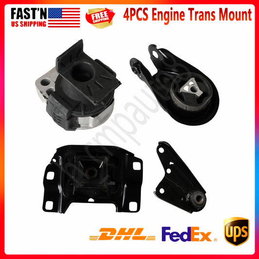 4PC Motor  Trans Mounts Set for Mazda 3 2.0L 2.3L 06-09 A4404 A4405 A4418 A5312