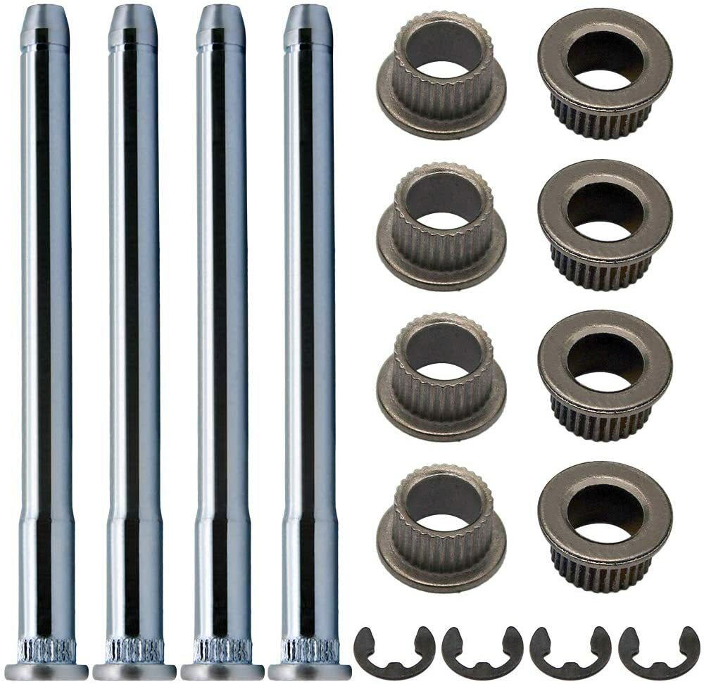 K1500 Door Hinge Pins and Bushings 4-Pin Door Kit for SUVs Compatible 1988-2002