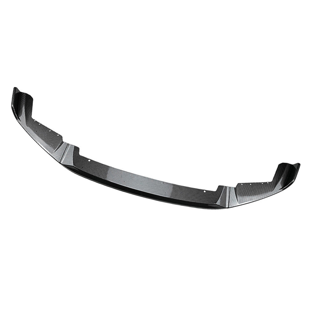CS Style Front Bumper Spoiler Lip for BMW F87 M2 2016-2021 Carbon Fiber Black