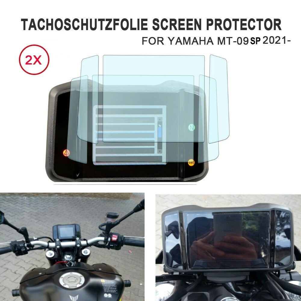 2 PCS for Yamaha MT-09 FZ-09 MT09 SP 9H Speedometer Instrument Screen Protector