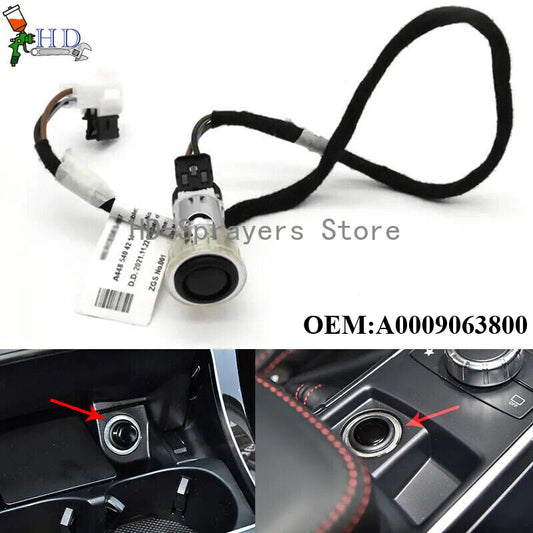 1-pack universal cigarette lighter for car interiors, suitable for Mercedes-Benz W203, W204, W211