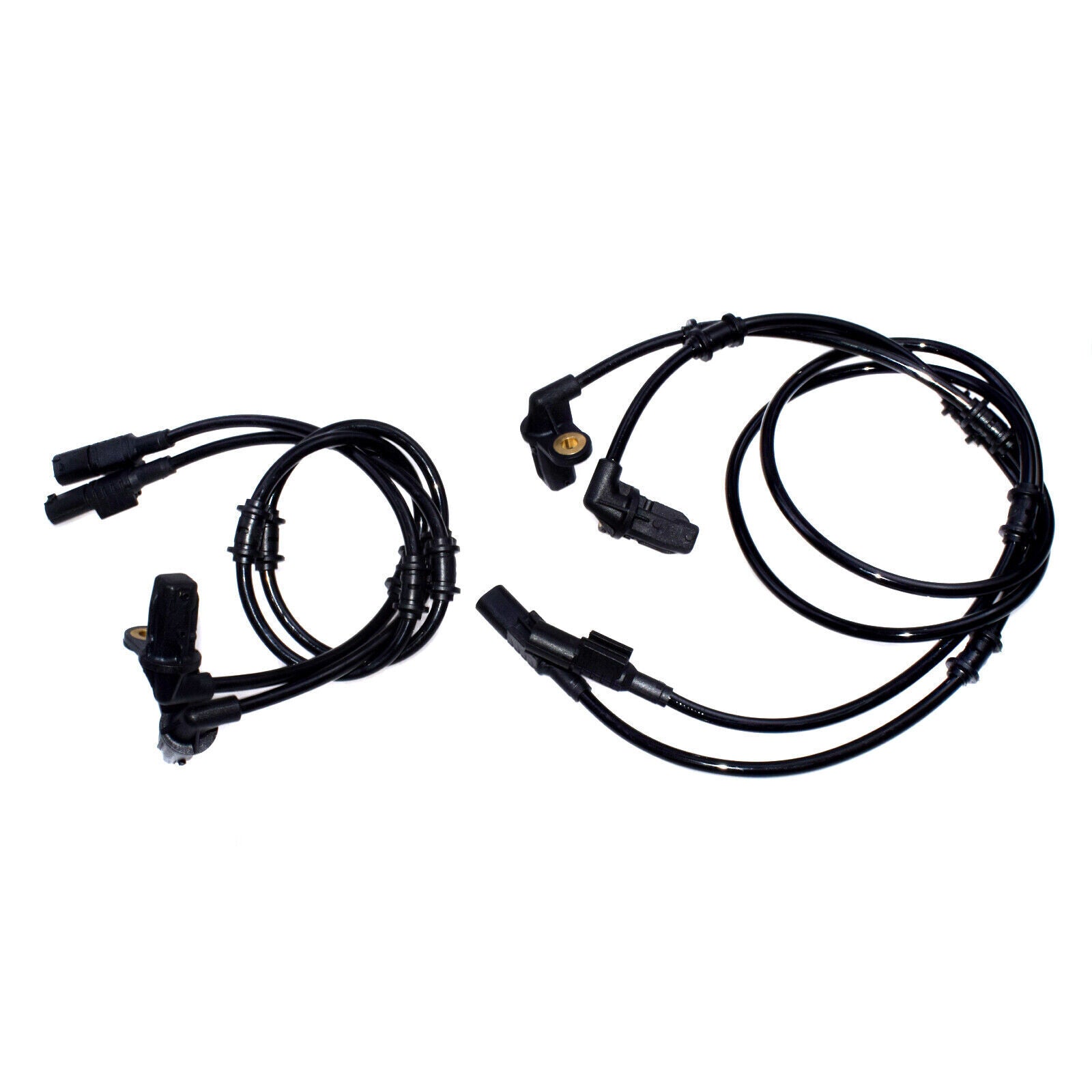 for Mercedes ML320 ML350 ML500 Set of 4 ABS Wheel Speed Sensor Front Rear LH RH
