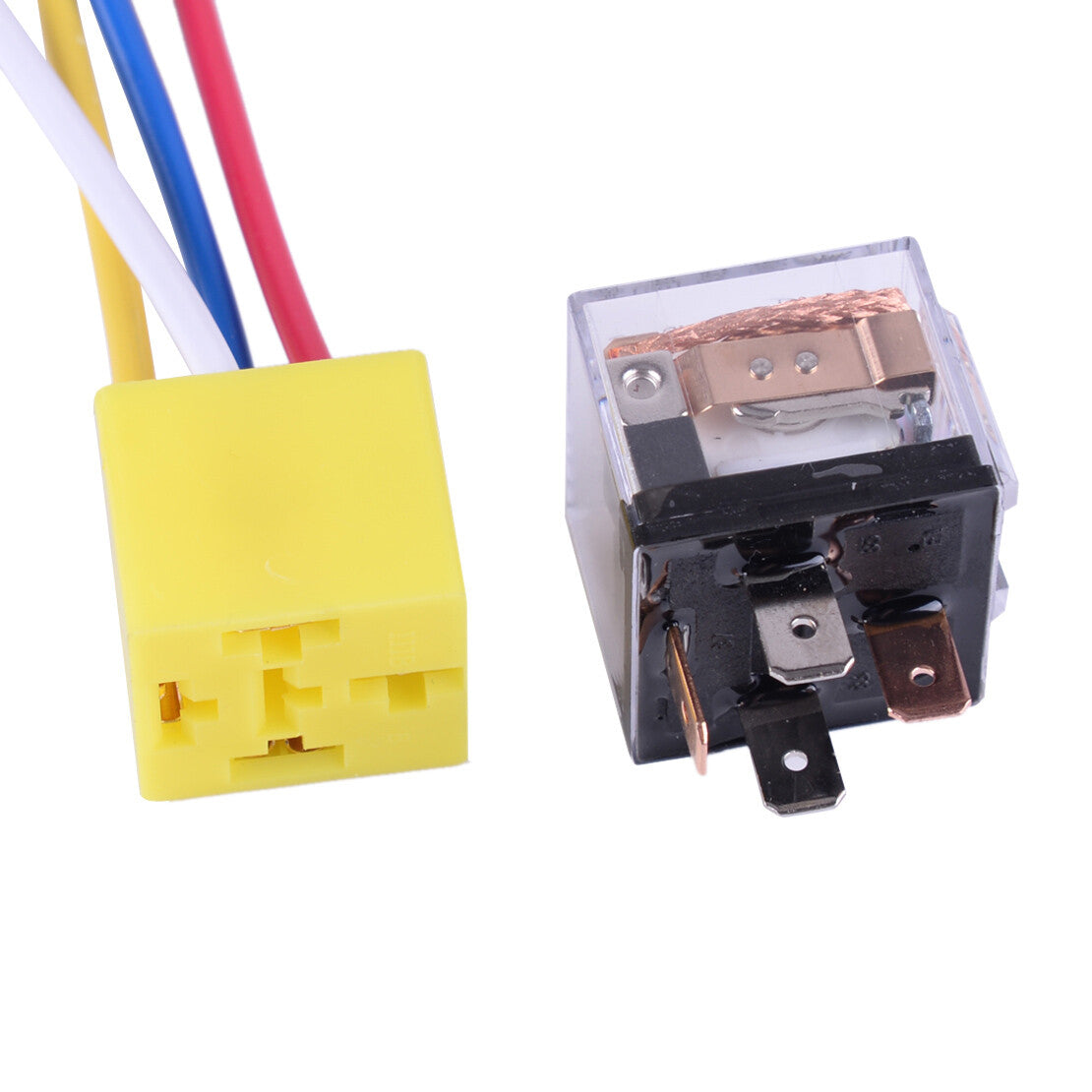 Dual Tone Air Horn Harness Relay Connector fit for Universal Car Truck Van