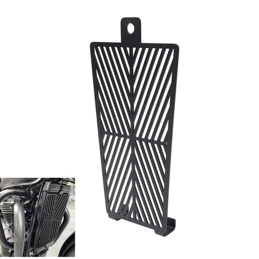Oil Cooler Radiator Grille Mesh Cover for Harley Softail Low Rider Fat Boy 18-24