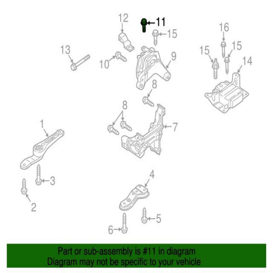 N10713502 for Seat Bolts for Volkswagen Various