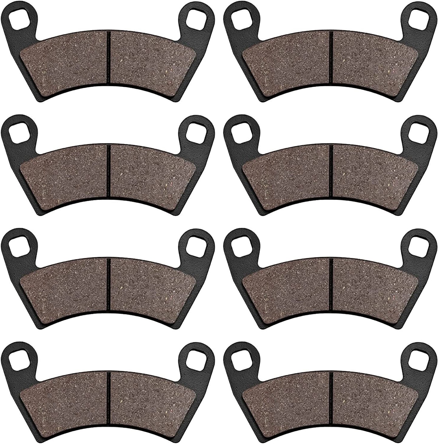 Front Rear Brake Pads for Polaris Ranger Crew 570 2015-2019 Ranger 700 Crew 800
