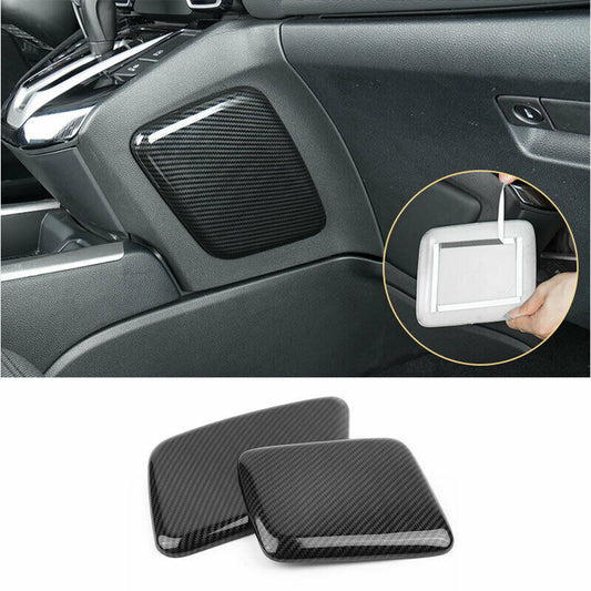 ABS Carbon Fiber Console Gear shift Protection Trim for Honda CRV CR-V 2017-2021