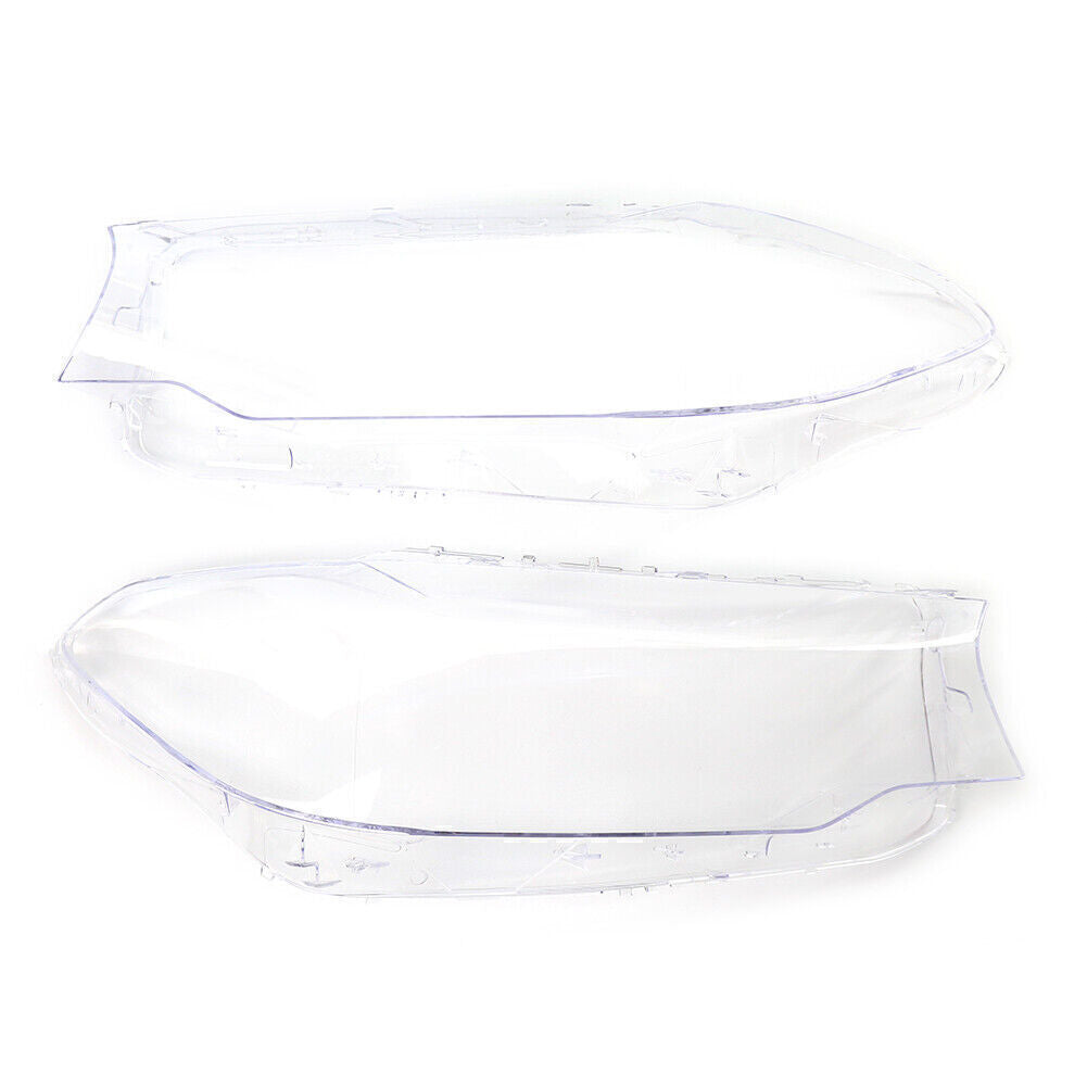 Pair Headlight Headlamp Lens Cover For 5 Series for BMW G30 G31 G38 2017 2018