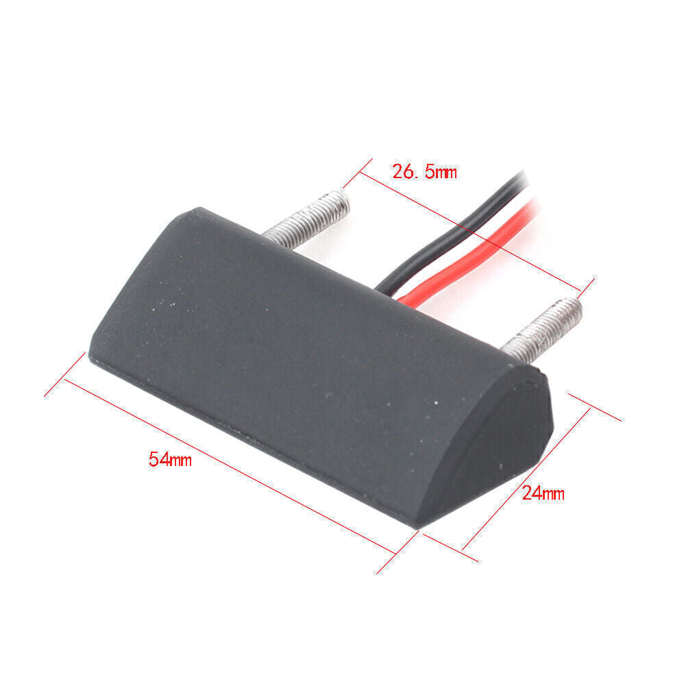 1x Moto Universal LED License Plate Tag Light/ Interior Step Light Lamp