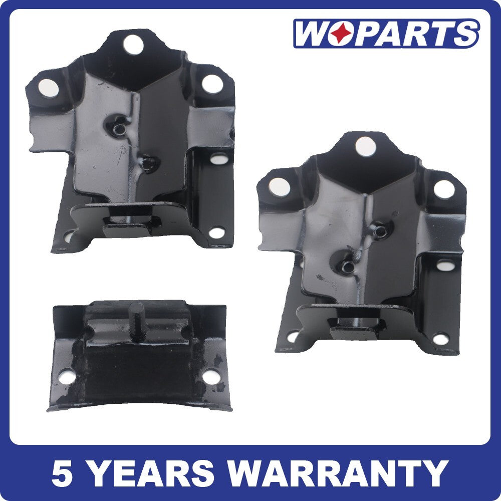 NEW Engine Motor AND Trans Mount Set 3PCS FIT for GMC for Sierra 1500 1999-2006 4.3L