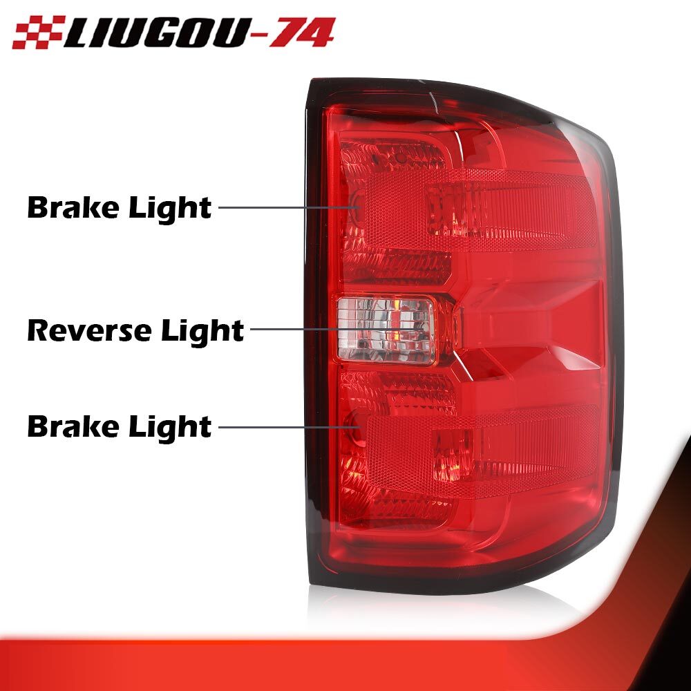 Suitable for 14-18 year old for Chevrolet Silverado 1500 taillight, brake light, passenger right side, 1 piece