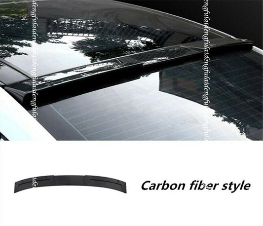 for Nissan Altima 2019-2024 Carbon fiber Rear Window Roof Lip Spoiler Visor Trim