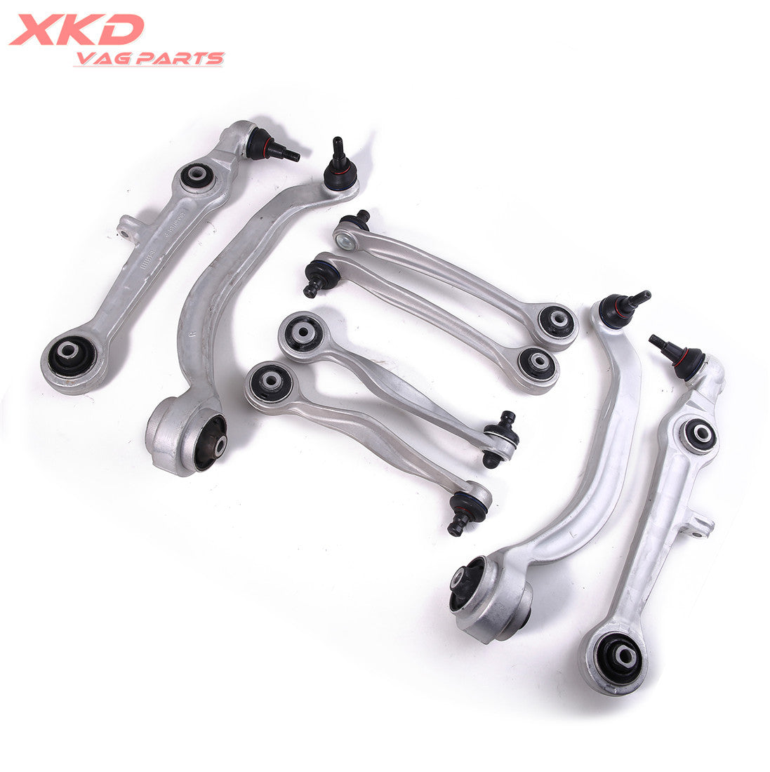 8-piece front suspension control arm kit for Volkswagen for Passat and for Audi A6 4D0407151P