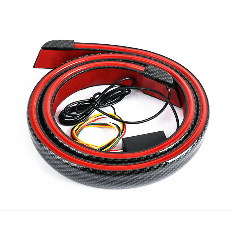 Car Trunk Tail Brake LAMP Waterproof LED Lamp High Rear Carbon Fiber Stop Light