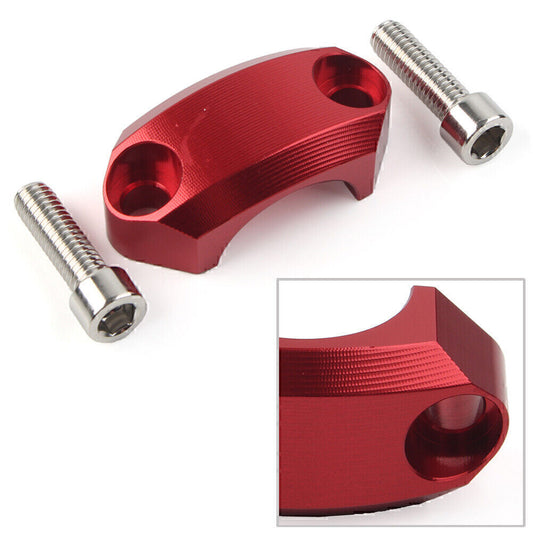 Fit Motocross MX Enduro 22mm CNC Master Cylinder Perch Clamp Cover Motorbike RED
