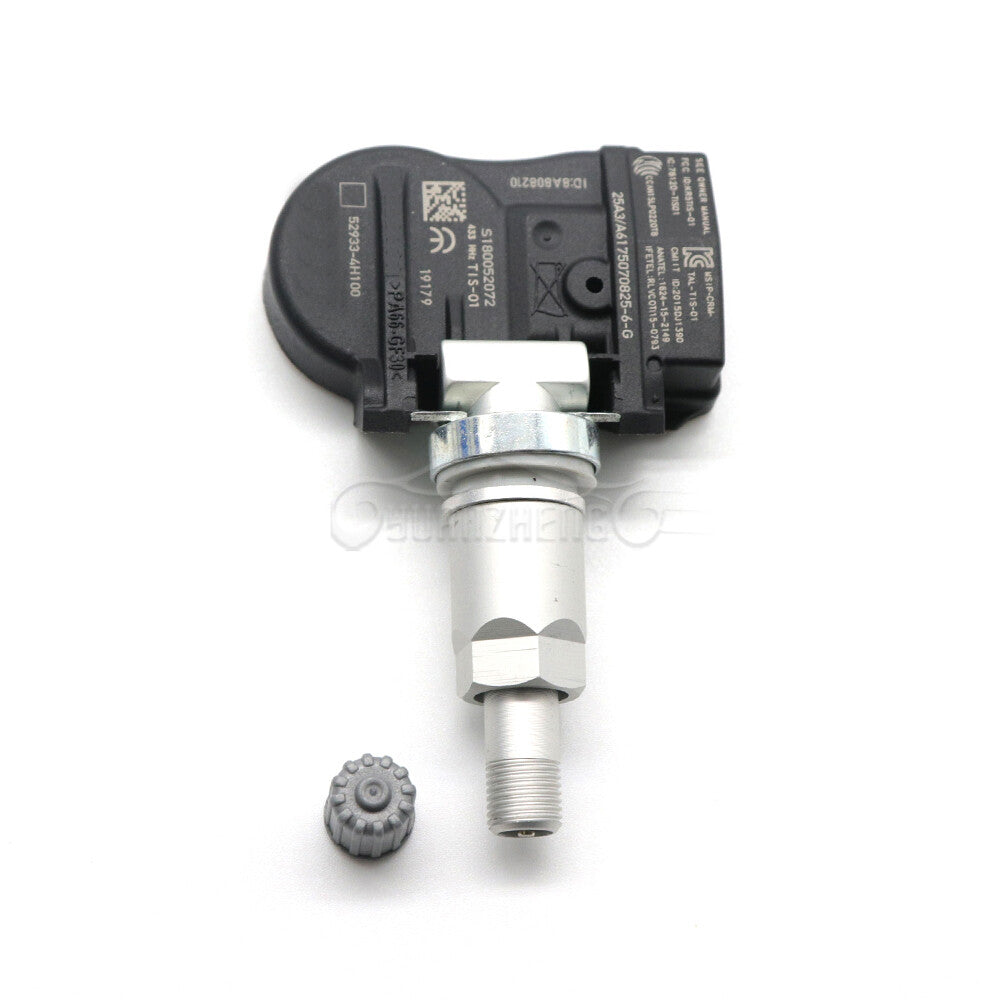4-pack of new TPMS 52933-4H100 tire pressure monitoring sensors for Hyundai H-1 Starex