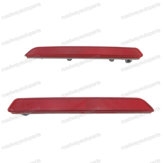1Pair Red Lens Rear Bumper Lights Reflector Lamps Fit for Mazda CX-9 2007-2013