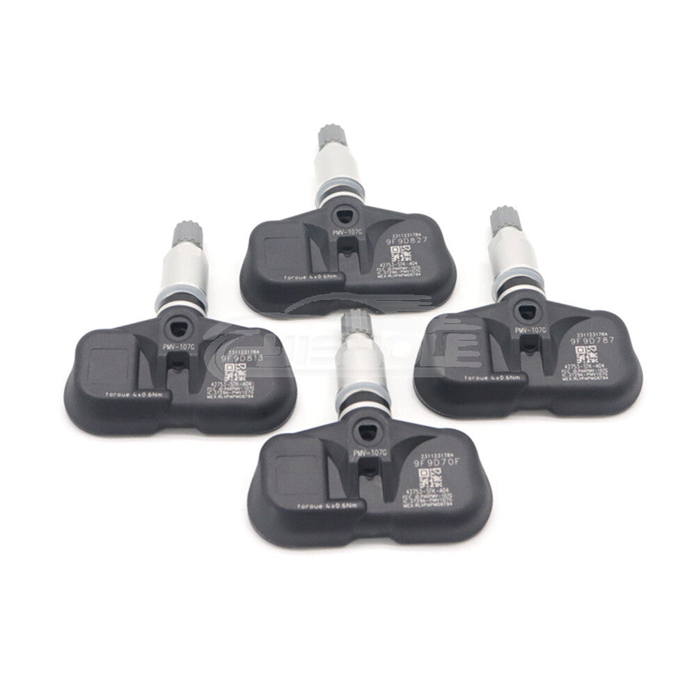 4PCS TPMS TIRE PRESSURE SENSOR 42753STKA04 PMV-107G for Acura for Honda NEW