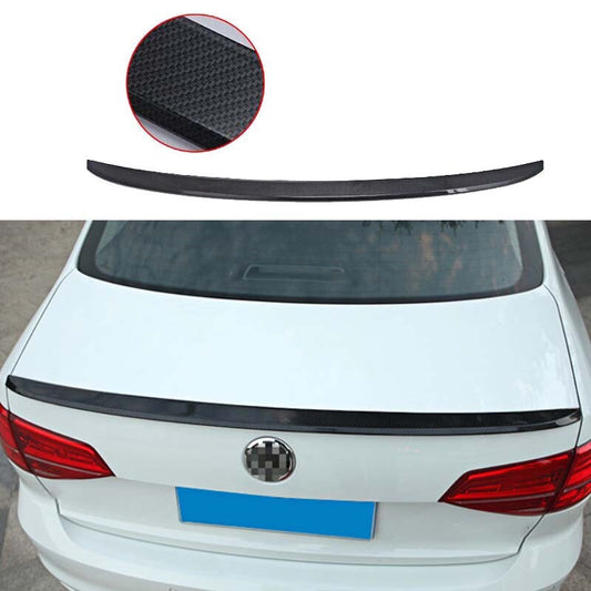 12-17 18 ABS Carbon Fiber Rear Boot Spoiler for Volkswagen for Jetta Wing Flap