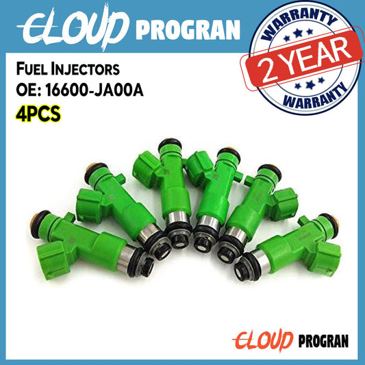 6-pack of fuel injectors 16600-JA00A suitable for Nissan for Infiniti JX35 2.5L, 3.5L, and 4.0L models manufactured between July 14th and 2007.