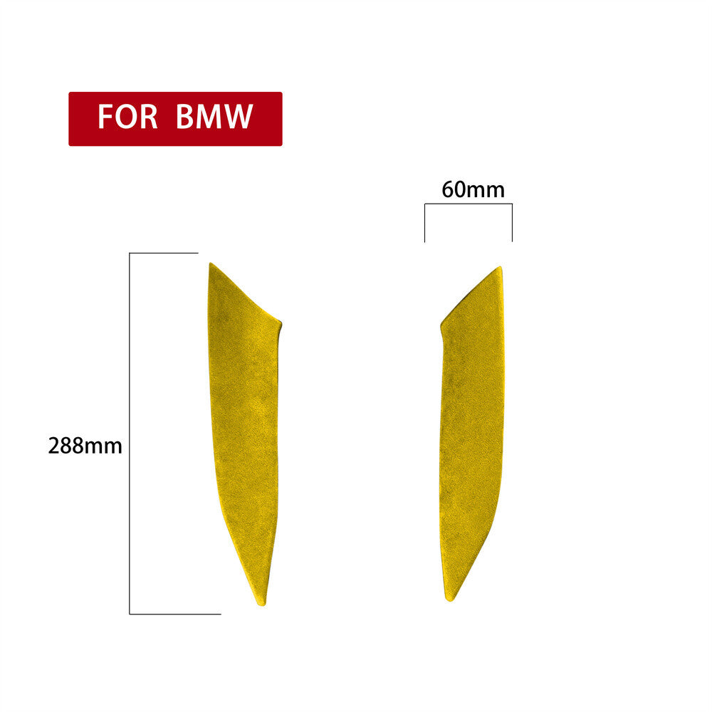 Suede Yellow Center Console Gear Shift Side Cover for BMW 3 4 Series G20 G28 20+