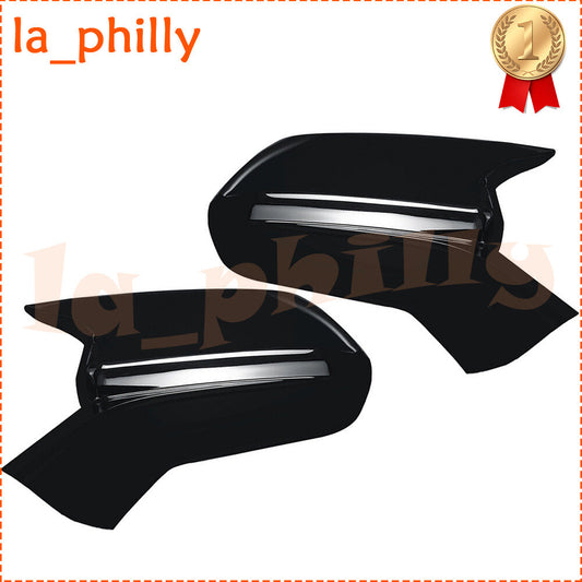 1Pair Mirror Cover Cap Black For 2016 2017 2018 2019 2020 21 2022 CHEVY CAMARO