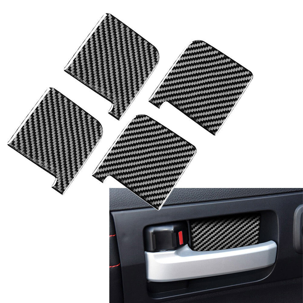 4¢ª T¨¹rgriff-Sch¨¹ssel-Abdeckungs-Verkleidung f¨¹r for Toyota Tundra 2014-2021 Schwarz