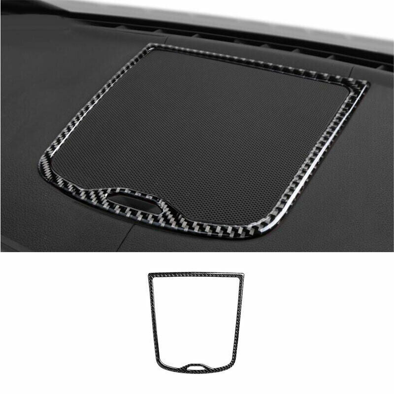 for BMW X3 G01 2018-21 Real Carbon Fiber Console Dashboard Speaker Frame Trim 1P