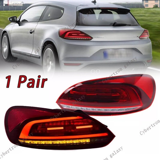 Left and right LED DRL taillights are suitable for Volkswagen Scirocco models from 2009 to 2014.