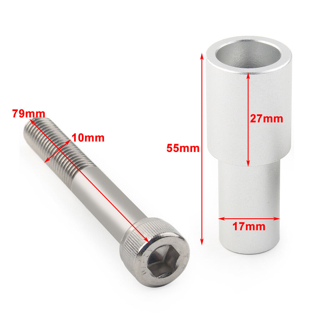 Fit for BMW K1600B GT GTL R1200RT Handlebar Phone Navigation Bracket Extension Rod