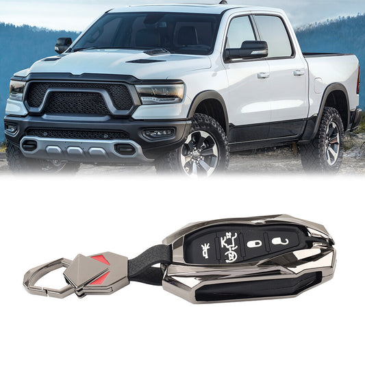 Remote Key Shell Case Black for Dodge for Ram 1500 Pickup 2019-2023 19