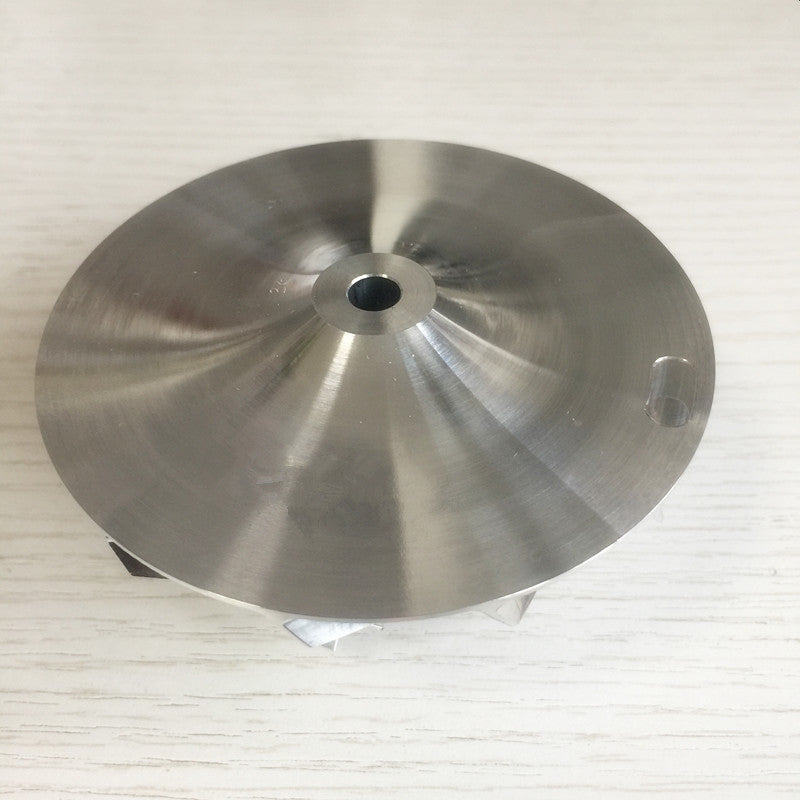 T04E 62.24/82.00 mm 6+6 Blade Turbine Milling/Blank Compressor Wheel