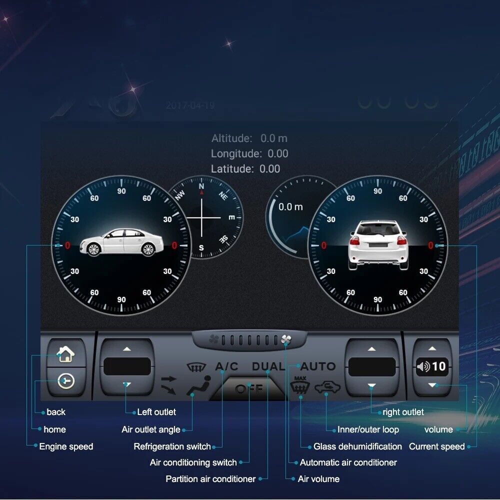 Radio Touchscreen Android GPS Navigation for Volkswagen for VW for GOLF 10.4 14~18