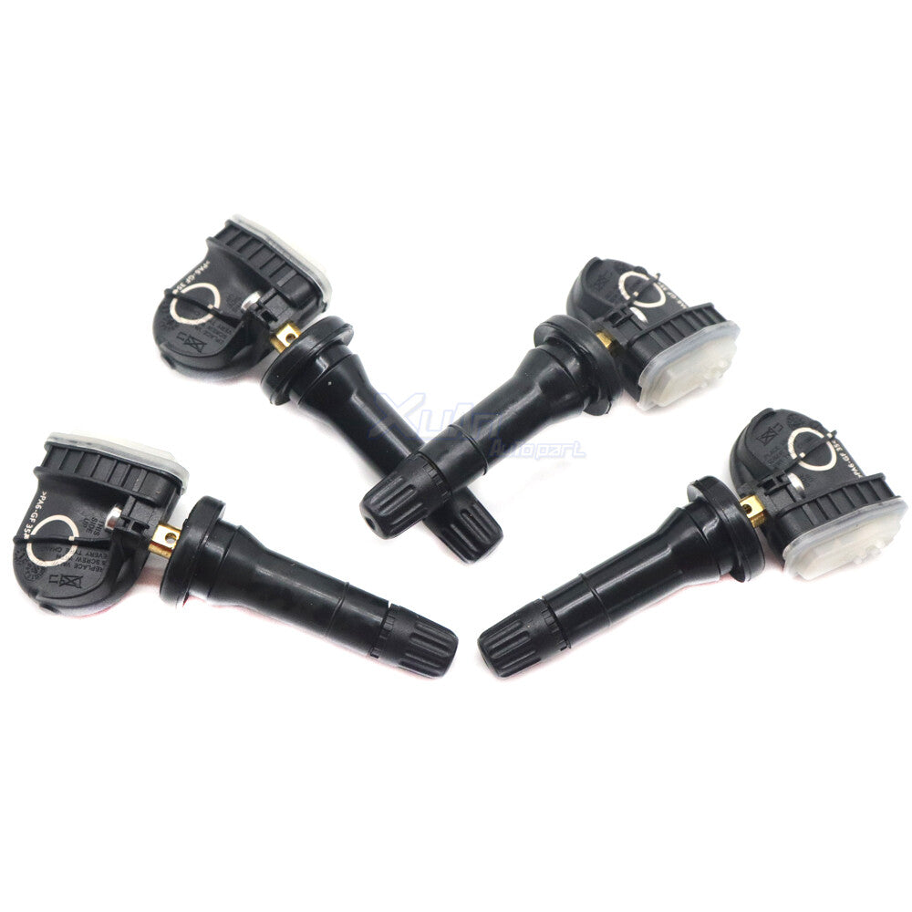 The all-new F2GT-1A180-AB 4-piece TPMS tire pressure sensor set is suitable for Ford F-150 Edge for Mustang US.