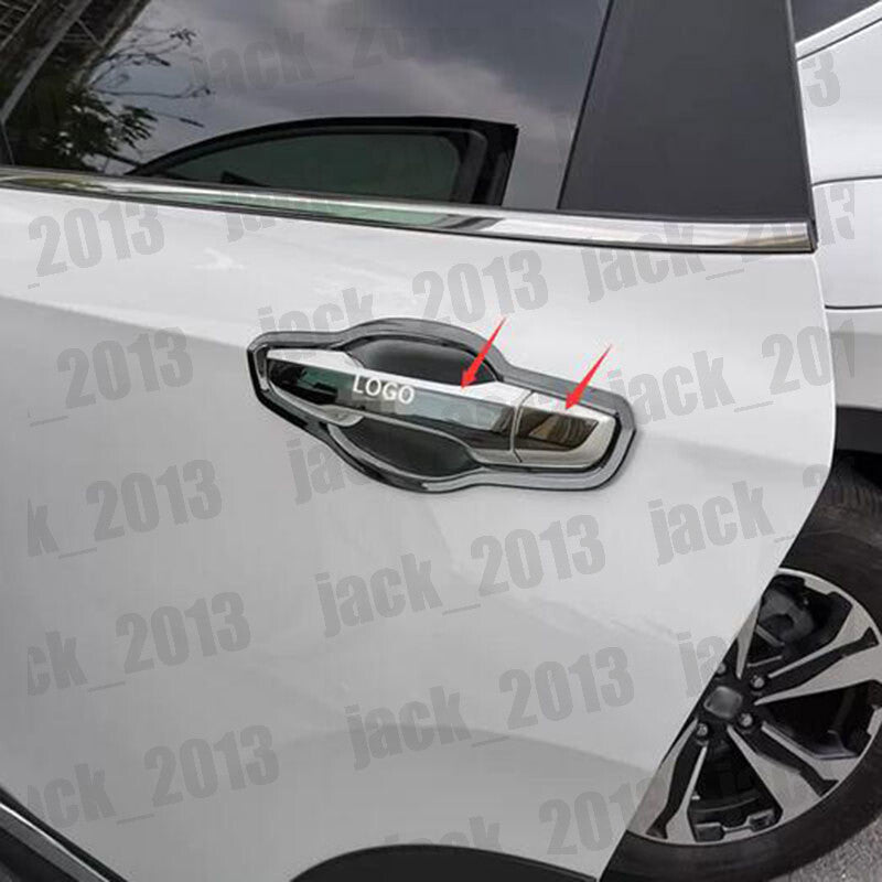 for Honda CRV CR-V 2017-2022 stainless Black Car Door Handle Cover Trims 8Pcs