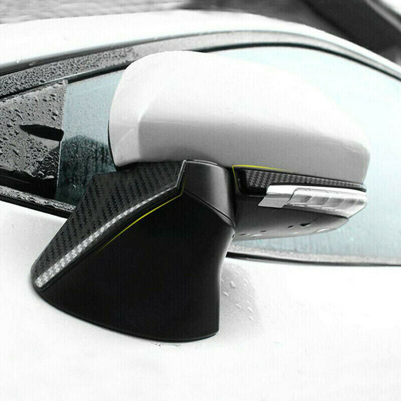 for Toyota for Camry 18-2023 Carbon Fiber Door Rearview Mirror Base Cover Trim 4PCS