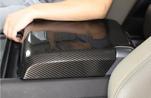 Carbon Pattern Armrest Box Cover for Land Rover for Defender 2020-2023Middle Console