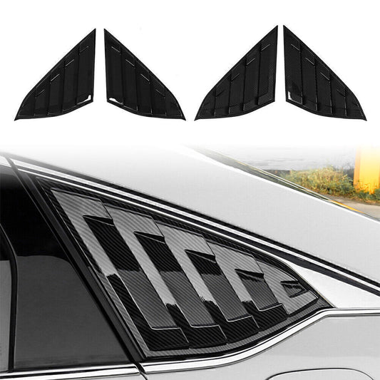 For 2018-2020 2019 Car for Honda Accord Side Vent Rear Window Quarter Louver