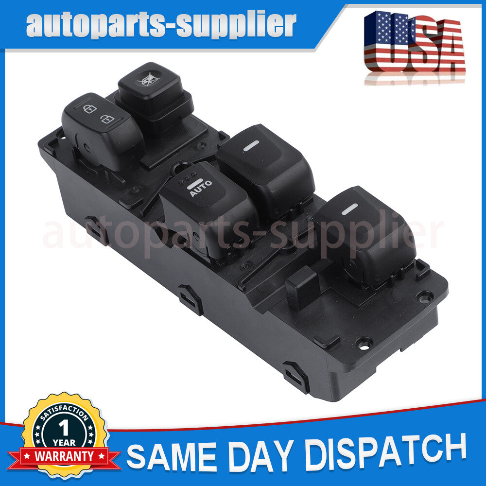 The left-side main power window switch is suitable for 2012-2017 for Hyundai for Veloster 93570 - 2V000