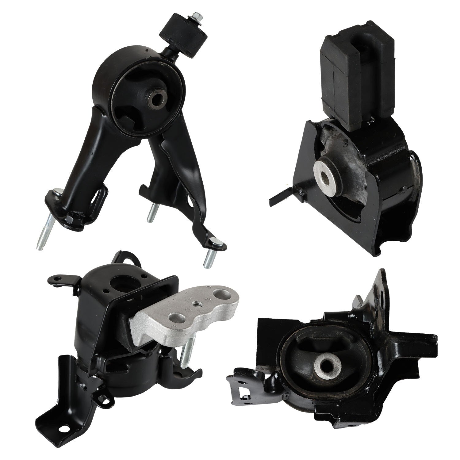 4PCS Motor Mount Set for 14-19 for Toyota for Corolla 1.8L Engine Auto CVT Transmission