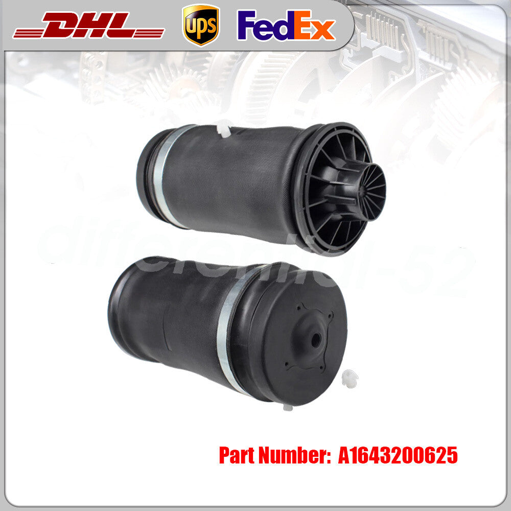 Pair Rear Air Suspension SpringsA1643200625 for Mercedes ML320 ML350 GL450 GL550